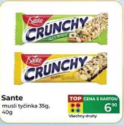 Tamda Foods Sante musli tyčinka 35 g nabídka