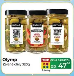 Tamda Foods Olymp Zelené olivy 320 g nabídka