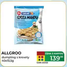 Tamda Foods ALLGROO dumpling s krevety 40 x 13,5 g nabídka