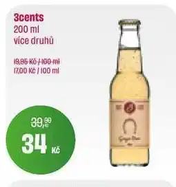 BonVeno 3cents 200 ml nabídka