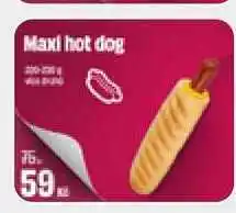 BonVeno Maxi hot dog nabídka
