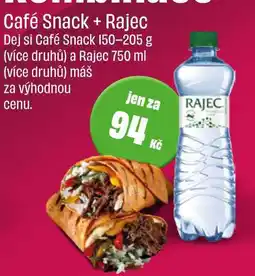 BonVeno Snack 150-205 g (více druhů) a Rajec 750 ml nabídka