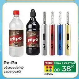 Tamda Foods PePo větruodolný zapalovač 1 ks nabídka