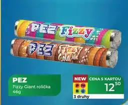 Tamda Foods PEZ Fizzy Giant rolička 46 g nabídka