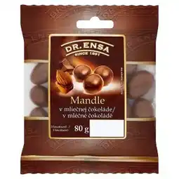 Tamda Foods Dr. Ensa Mandle v mléčné čokoládě 80g nabídka