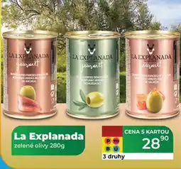 Tamda Foods La Explanada zelené olivy 280 g nabídka