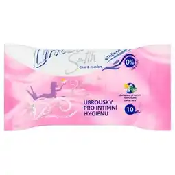 Tamda Foods Linteo Satin Vlhčené ubrousky pro intimní hygienu 10 ks nabídka