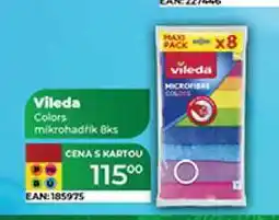 Tamda Foods Vileda Colors mikrohadřík 8 ks nabídka