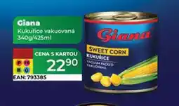 Tamda Foods Giana Kukuřice vakuovaná 340 g nabídka