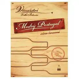 Tamda Foods Vinařství Velké Bílovice Modrý Portugal víno červené 3l nabídka