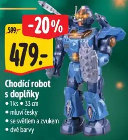 Albert Chodící robot s doplňky nabídka