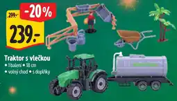 Albert Traktor s vlečkou nabídka