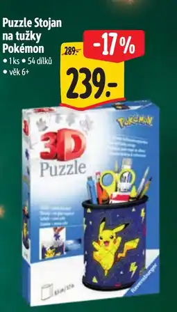 Albert Puzzle Stojan na tužky Pokémon nabídka