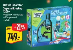 Albert Dětská laboratoř Super mikroskop 1200x nabídka