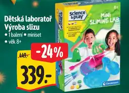 Albert Dětská laboratoř Výroba slizu nabídka