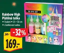Albert Rainbow High Plátěná taška nabídka