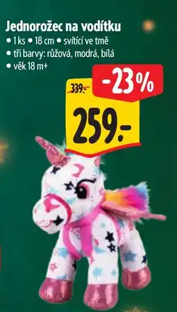 Albert Jednorožec na vodítku nabídka