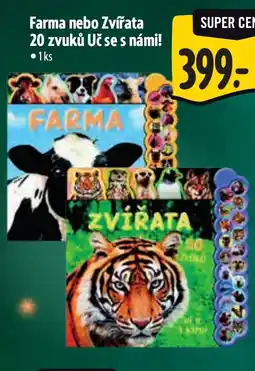 Albert Farma nebo Zvířata 20 zvuků Uč se s námi! nabídka