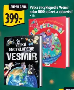 Albert Velká encyklopedie Vesmír nebo 1000 otázek a odpovědí nabídka