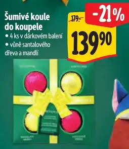 Albert Šumivé koule do koupele nabídka