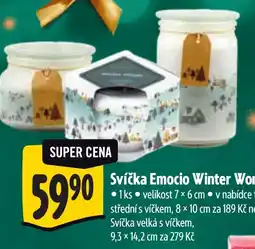 Albert Svíčka Emocio Winter Wonderland nabídka
