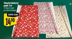 Albert Vánoční dárkový papír nabídka