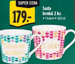 Albert Sada hrnků 2 ks nabídka