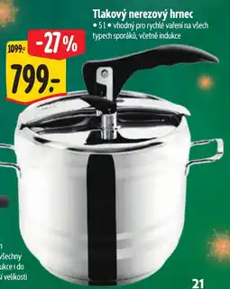 Albert Tlakový nerezový hrnec nabídka