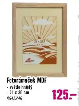 Hornbach Fotorámeček MDF nabídka