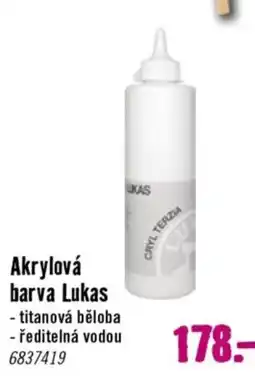 Hornbach Akrylová barva Lukas nabídka