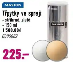 Hornbach MASTON Třpytky ve spreji nabídka
