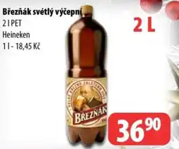 Partner Maloobchodní síť Březňák svétlý výčepní nabídka