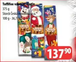 Partner Maloobchodní síť Toffifee vánoční motiv nabídka