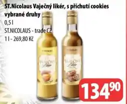 Partner Maloobchodní síť ST.Nicolaus Vaječný likér, s příchutí cookies nabídka