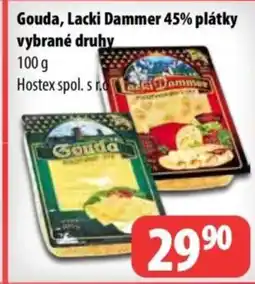 Partner Maloobchodní síť Gouda, Lacki Dammer 45% plátky nabídka