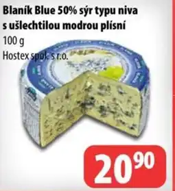 Partner Maloobchodní síť Blaník Blue 50% sýr typu niva s ušlechtilou modrou plísní nabídka