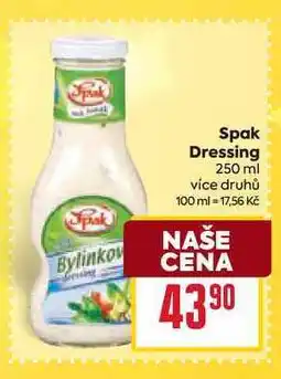 Billa Spak Dressing 250 ml nabídka