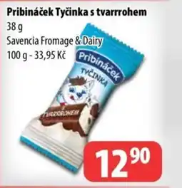 Partner Maloobchodní síť Pribináček Tyčinka s tvarrrohem nabídka