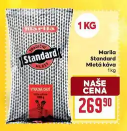 Billa Marila Standard Mletá káva NAŠE CENA 1kg nabídka