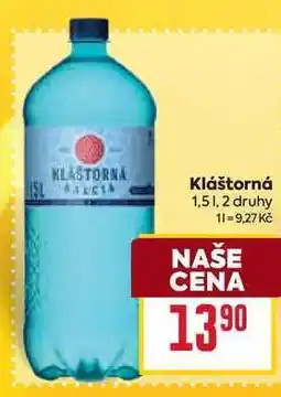 Billa Kláštorná 1,5l nabídka