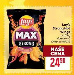 Billa Lay's Strong Hot Wings od 55 g nabídka
