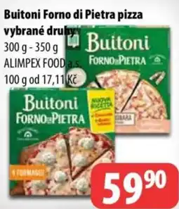 Partner Maloobchodní síť Buitoni Forno di Pietra pizza nabídka