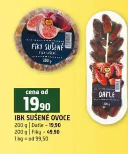 Terno IBK SUŠENÉ OVOCE 200 g Datle 200 g Fiky nabídka