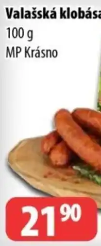 Partner Maloobchodní síť Valašská klobása nabídka