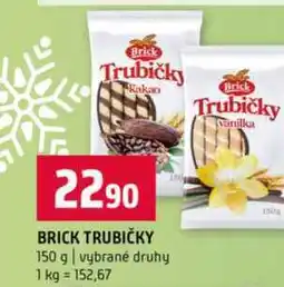 Terno BRICK TRUBIČKY 150 g vybrané druhy nabídka
