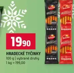 Terno HRADECKÉ TYČINKY 100 g vybrané druhy nabídka