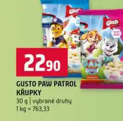 Terno GUSTO PAW PATROL KRUPKY 30 g vybrané druhy nabídka