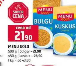 Terno MENU GOLD 500 g bulgur 450 g kuskus nabídka