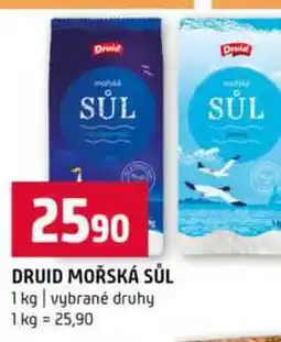 Terno DRUID MOŘSKÁ SŮL 1 kg vybrané druhy nabídka