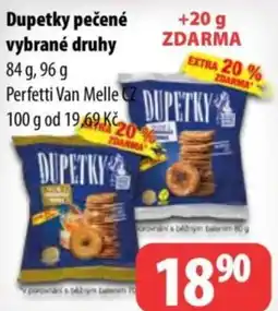 Partner Maloobchodní síť Dupetky pečené nabídka